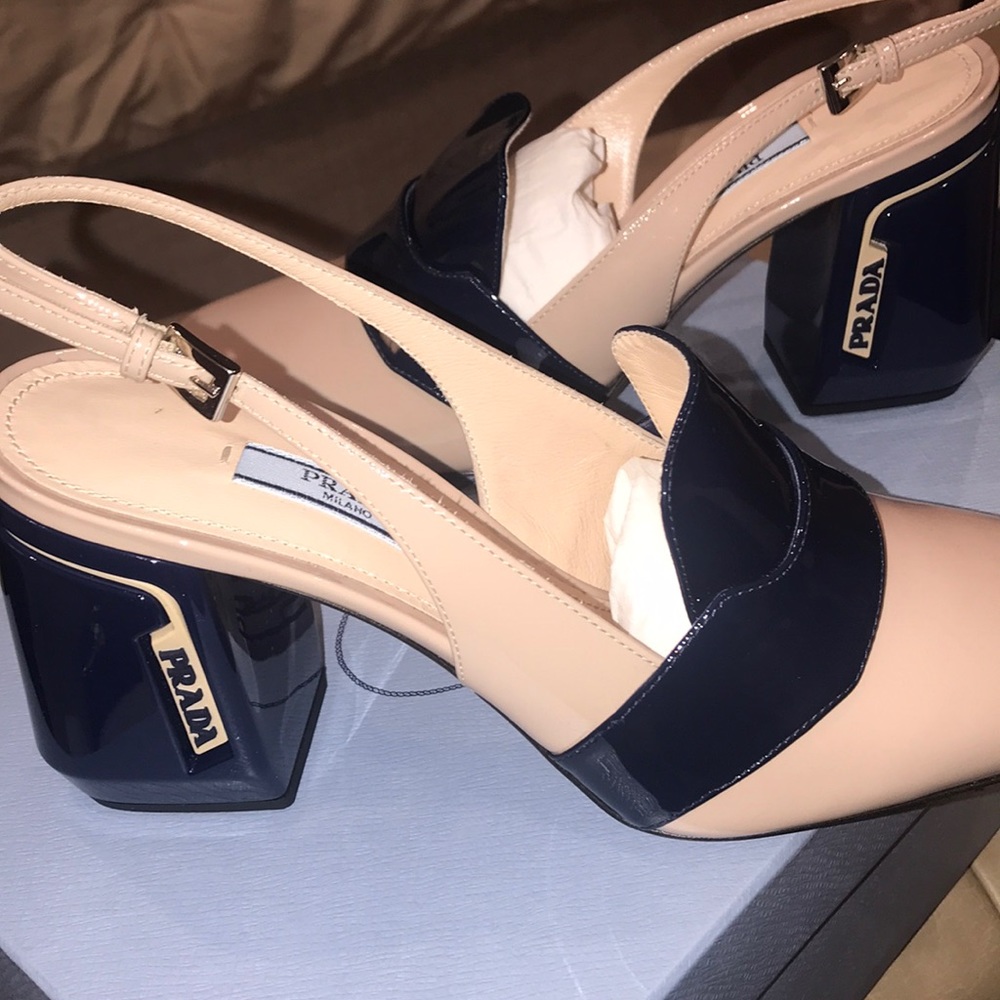 Prada Loafer Slingback Pump - Picture 3 of 9